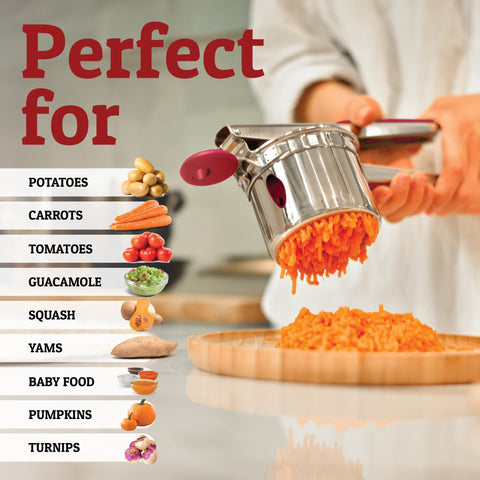 PriorityChef ricer used for avocado mash and versatile purees