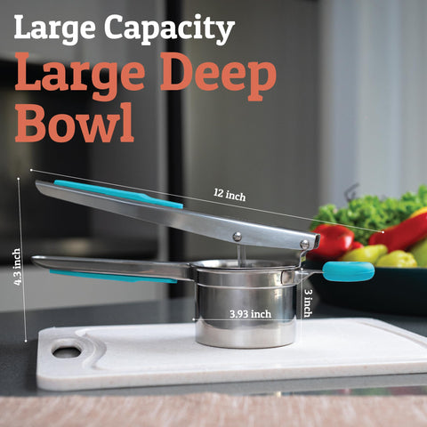 Priority Chef silver turquoise design adds style to kitchens