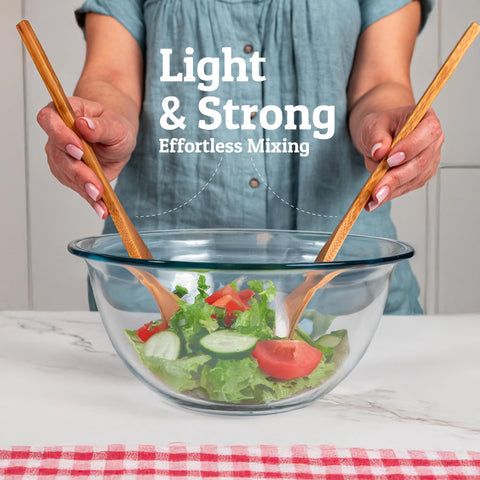 PriorityChef solid spoon provides sturdy stirring for sauces and sautéing.