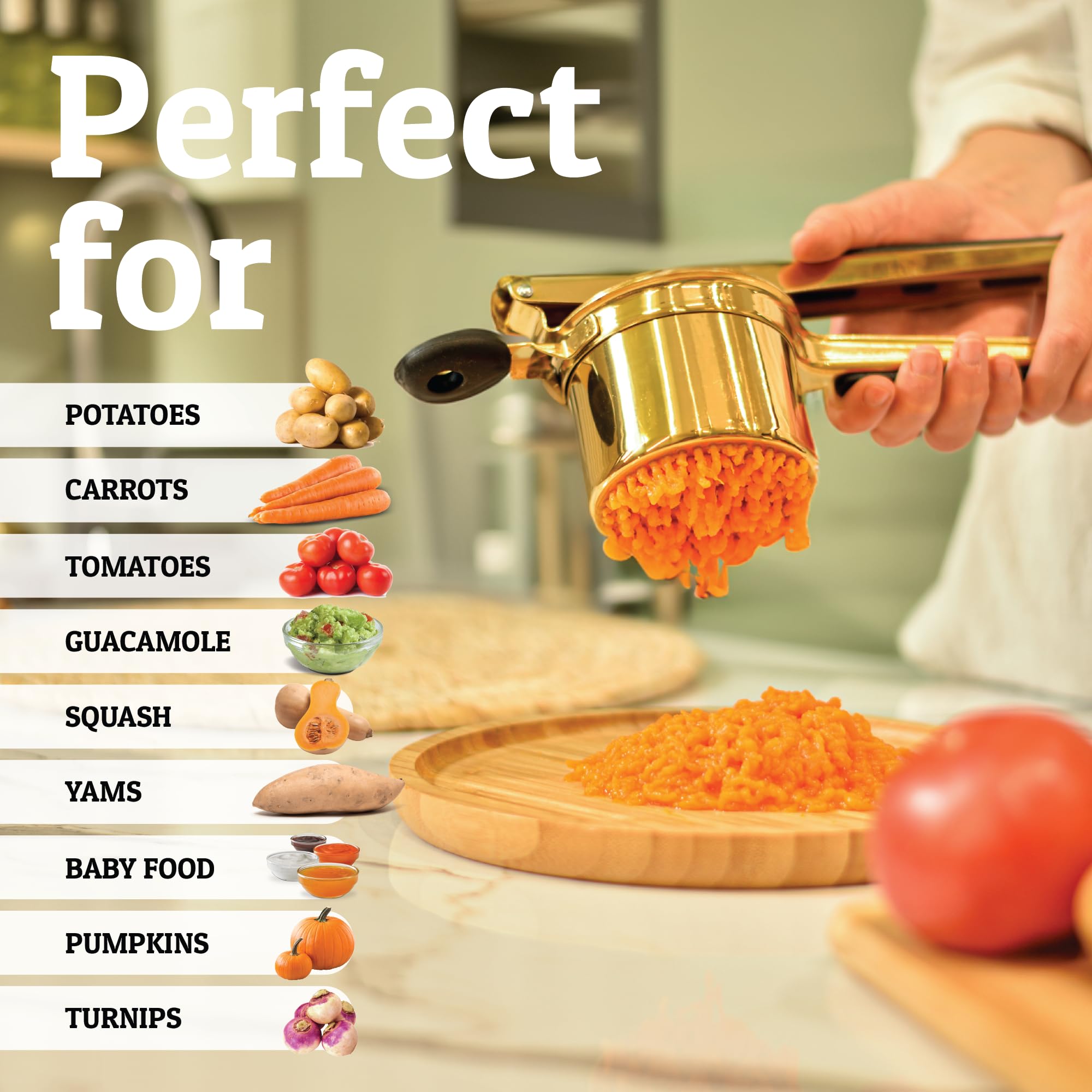 PriorityChef stain- and corrosion-resistant body for daily use