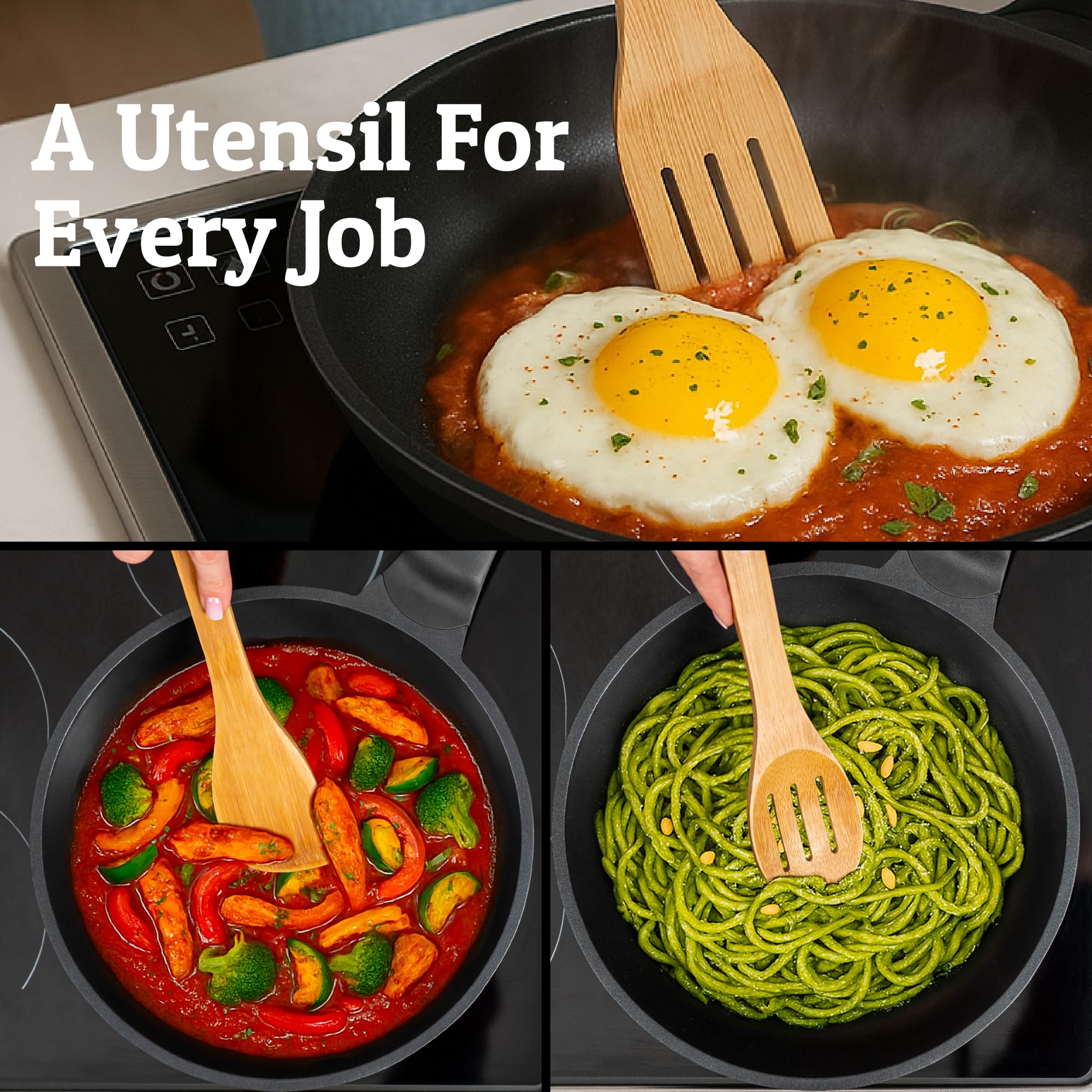 PriorityChef utensil holder keeps your counter organized and utensils within reach.
