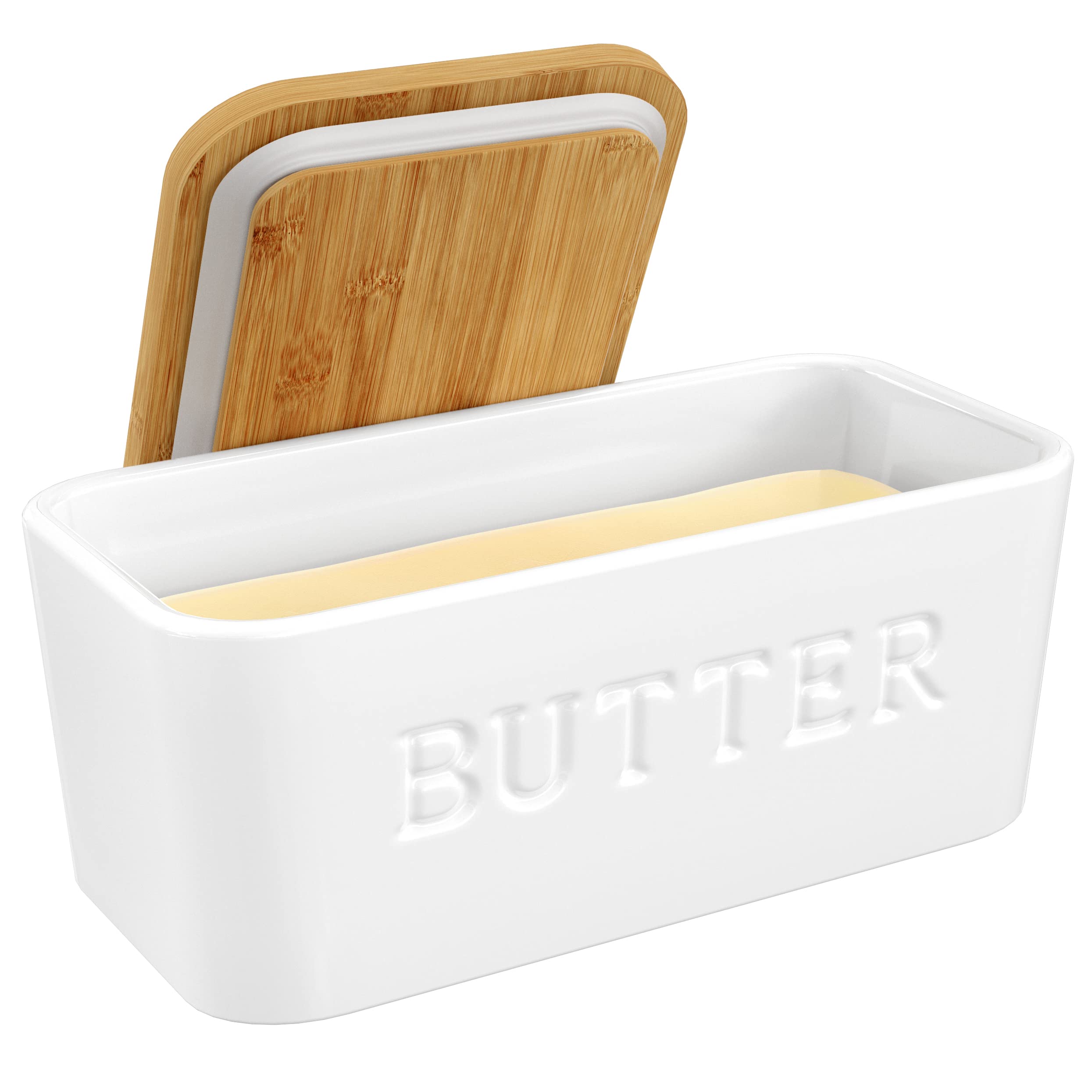 Priority Chef versatile butter dish doubles as storage for spices or small snacks.