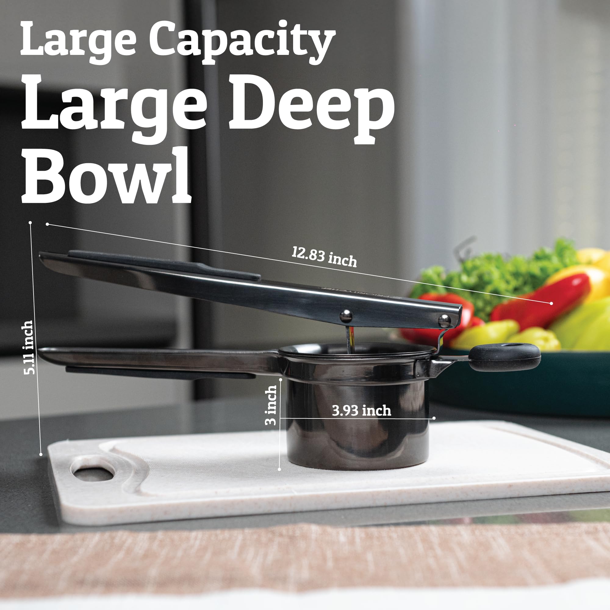 PriorityChef versatile kitchen tool for potatoes, avocados, and more.