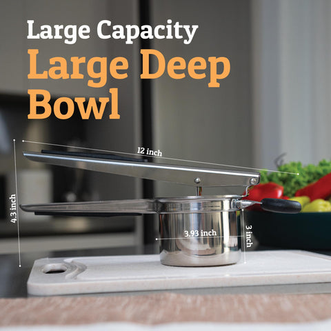 PriorityChef versatile ricer handles vegetables and baby food.