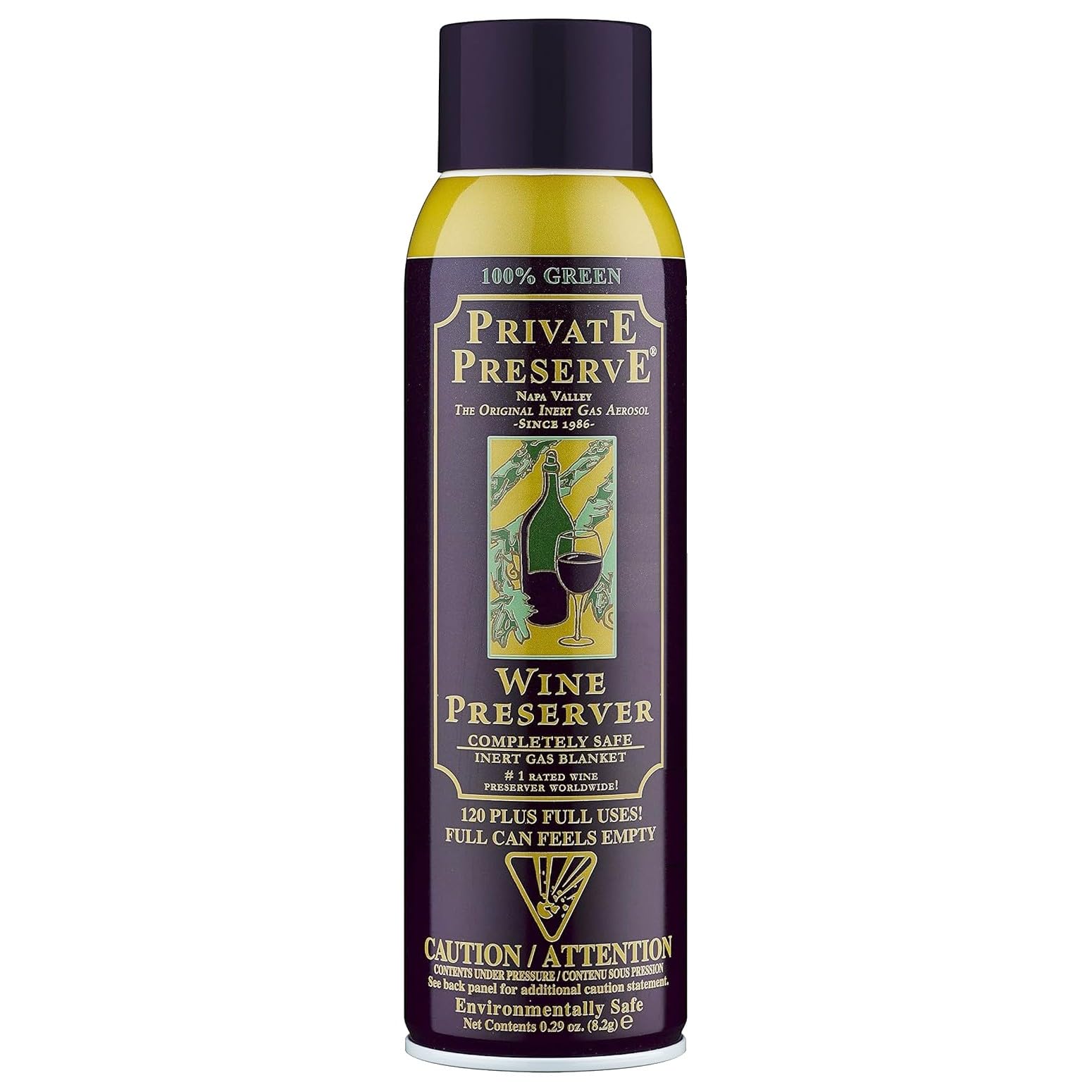 Private Preserve wine preservation can preserves bouquet for longer after opening