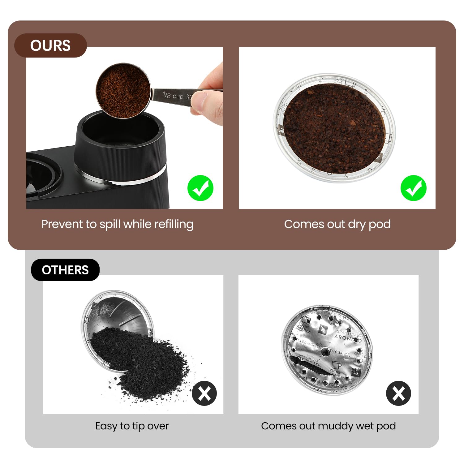 Pro Mael 52 aluminum foil lids pack reduces waste and supports reuse.