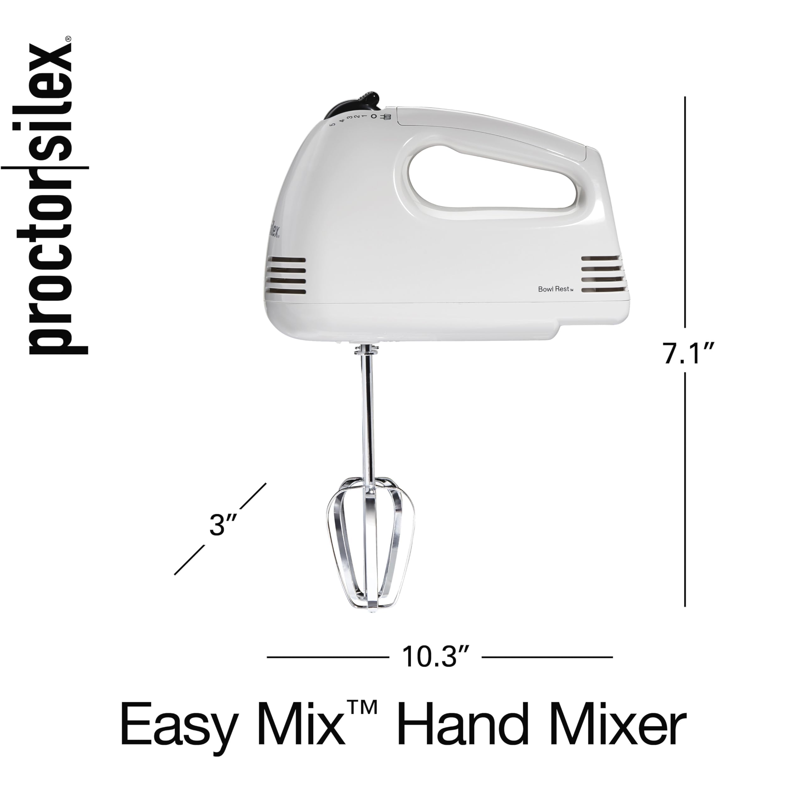 Proctor Silex Easy Mix in use for everyday kitchen tasks