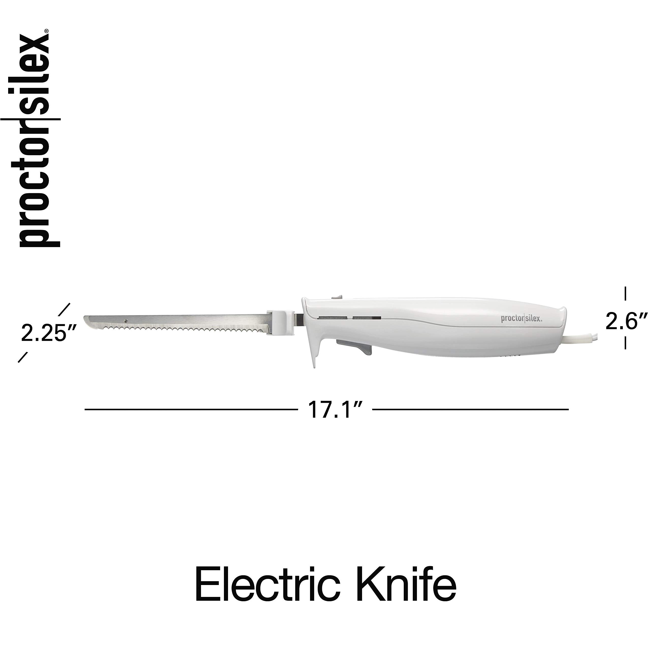 Proctor Silex Easy Slice knife trigger control for easy operation
