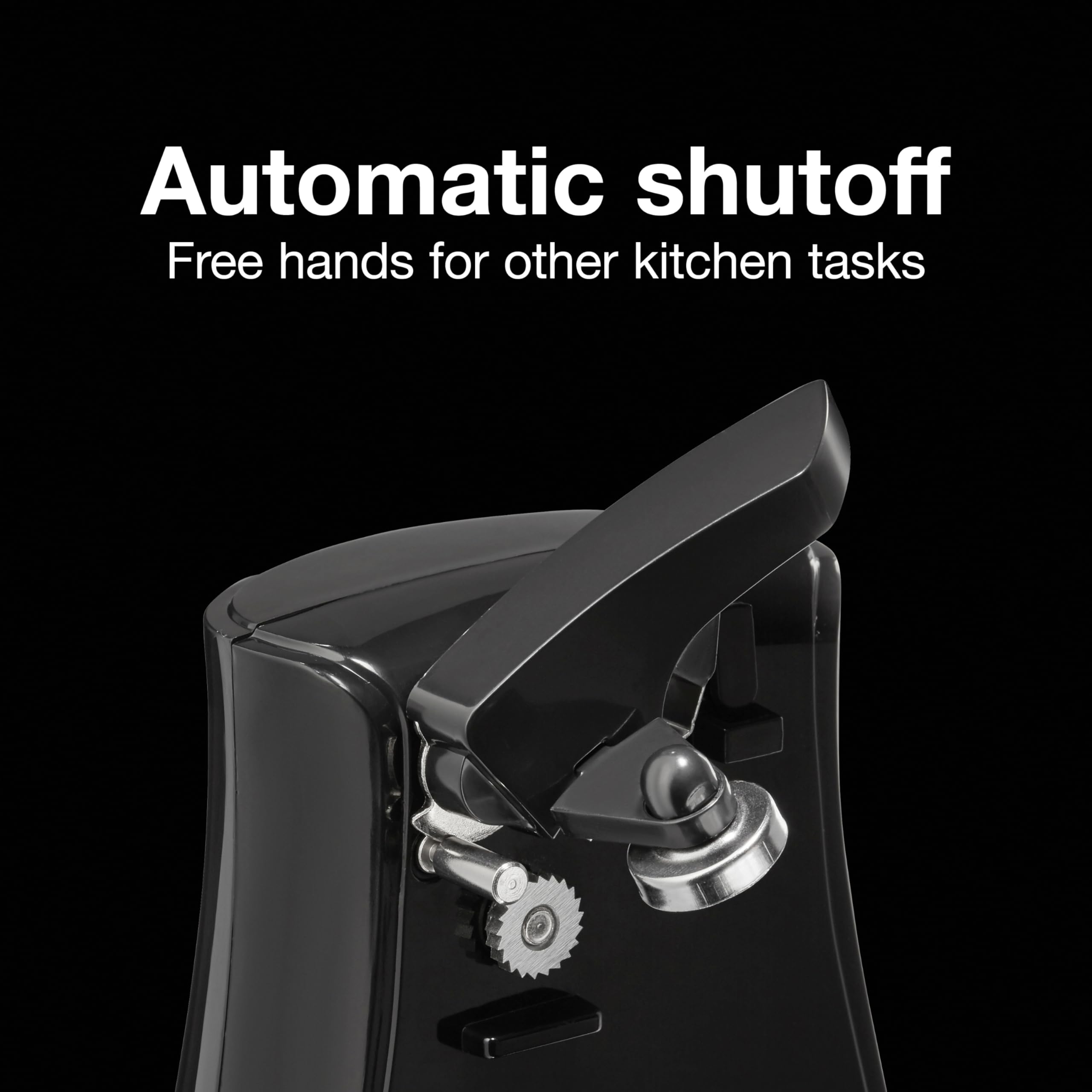 Proctor Silex Power automatic shutoff frees hands for other tasks.