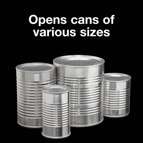 Proctor Silex Power fits tall cans up to seven inches.