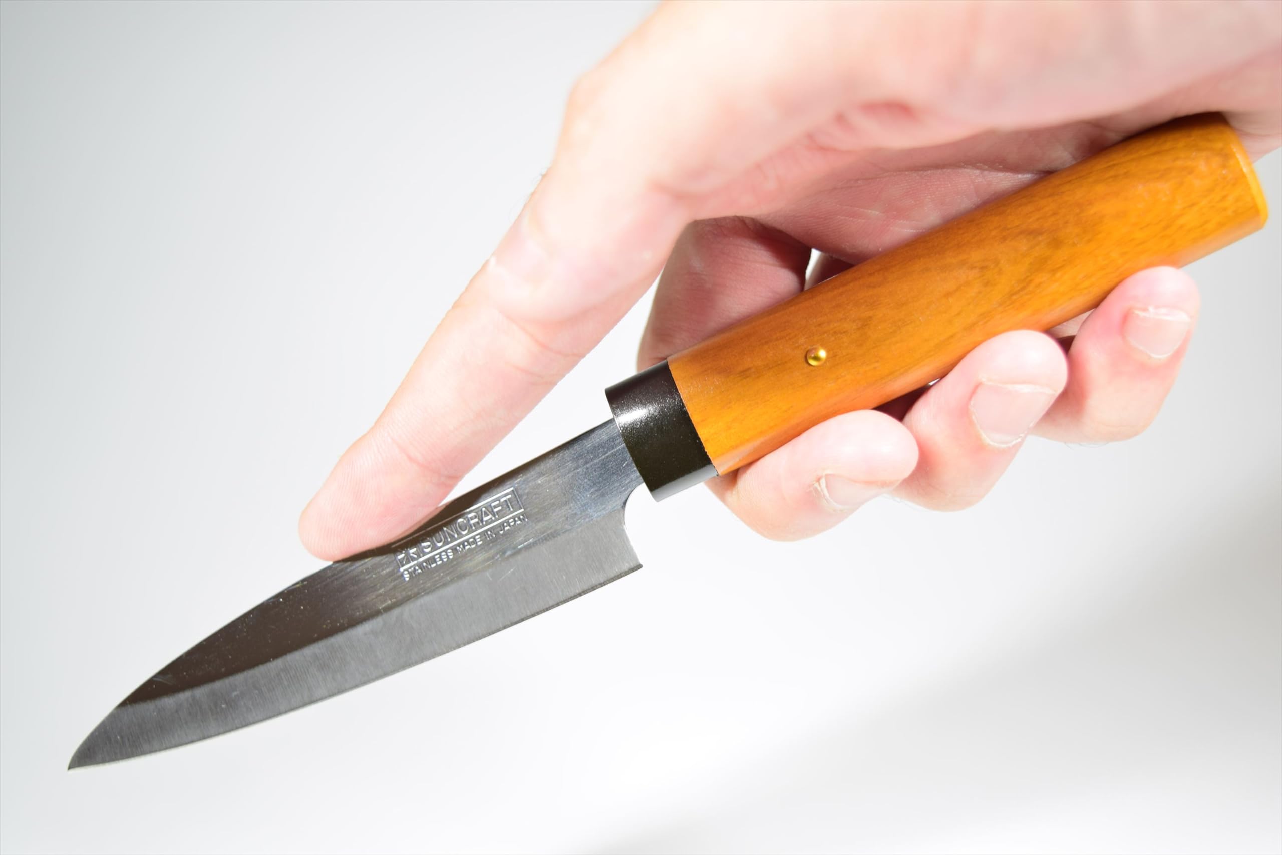 Product of Gifu Japan Seki Japan wooden sheath detail showcasing traditional craftsmanship.
