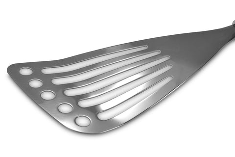 Seki Japan spatula stainless steel section demonstrates lasting durability.