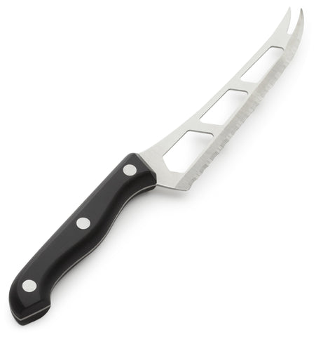 Prodyne CK-300 open-surface blade cheese knife for clean slices.