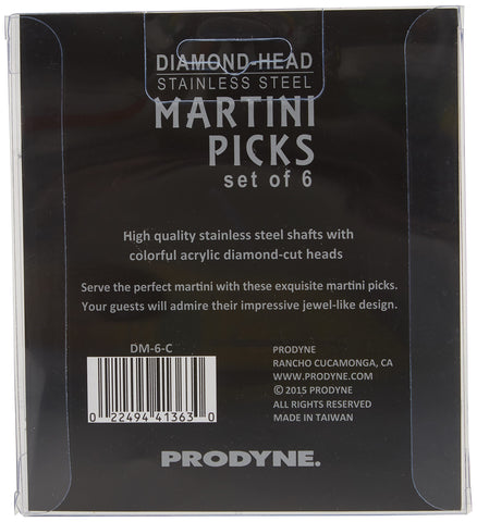 Prodyne DM-6-C citrus twist pick adds color and secure garnish for martinis.
