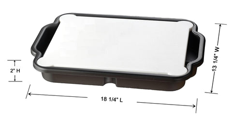 Prodyne Prep & Slice meat-side for dedicated meat prep and juices containment.