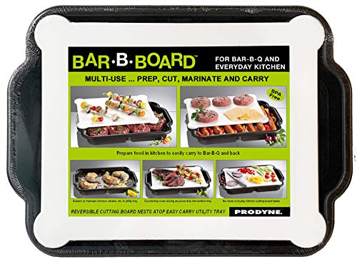 Prodyne Prep & Slice tray-side view ideal for marinating and catch drips.