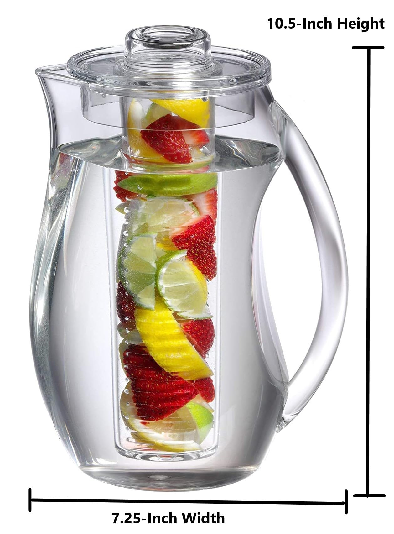 Prodyne removable rod infuser filled with fruit for customizable flavor