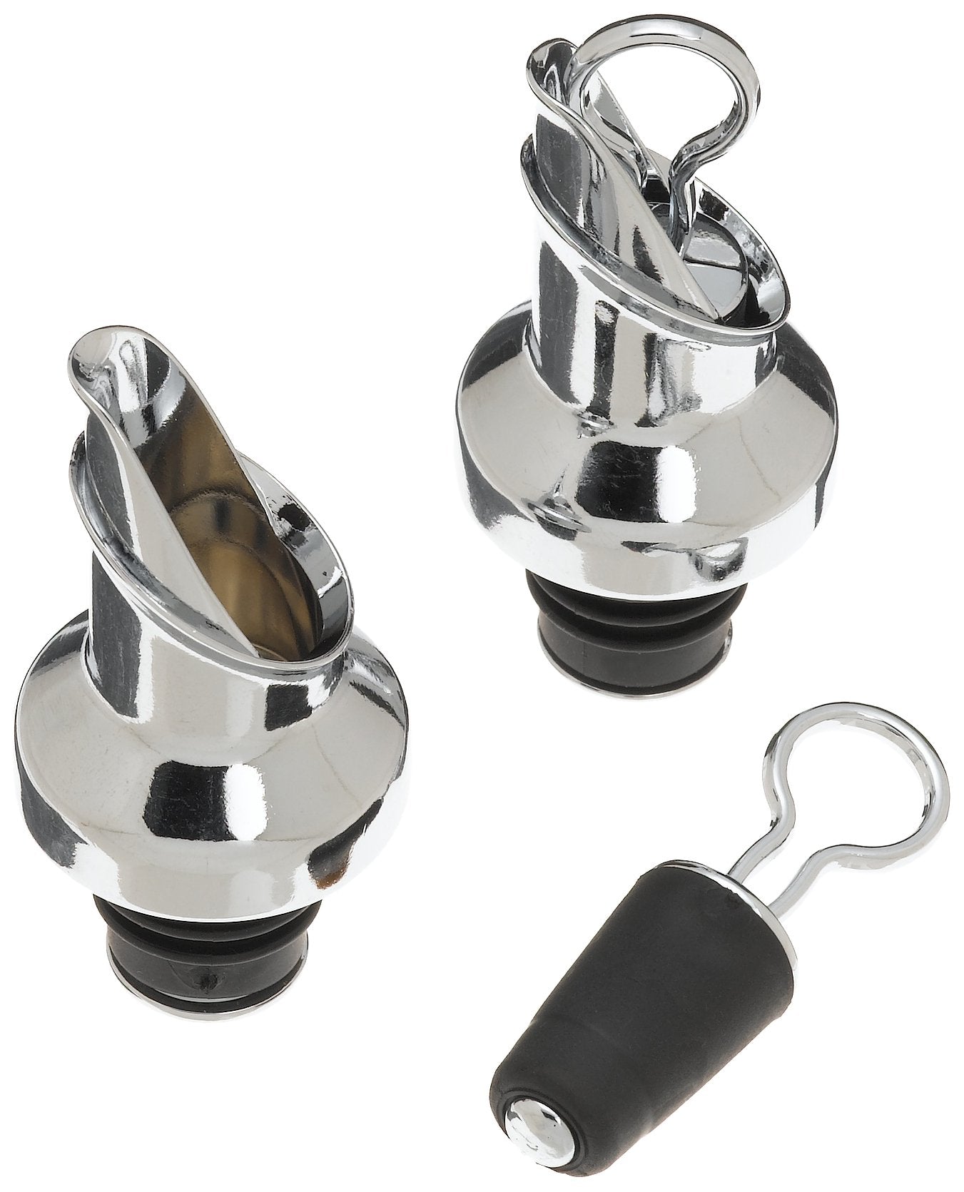 Prodyne wine pourer stopper with drip-free spout for smooth pouring.