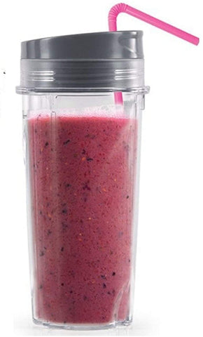 Two cups with lids in one pack for convenient meal prep