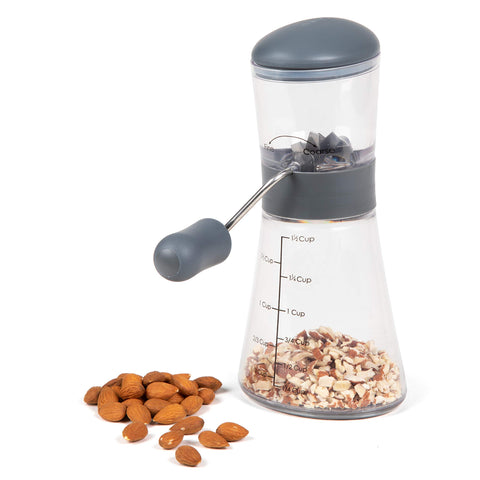 Progressive Nut Chopper fine to coarse grind for versatile textures