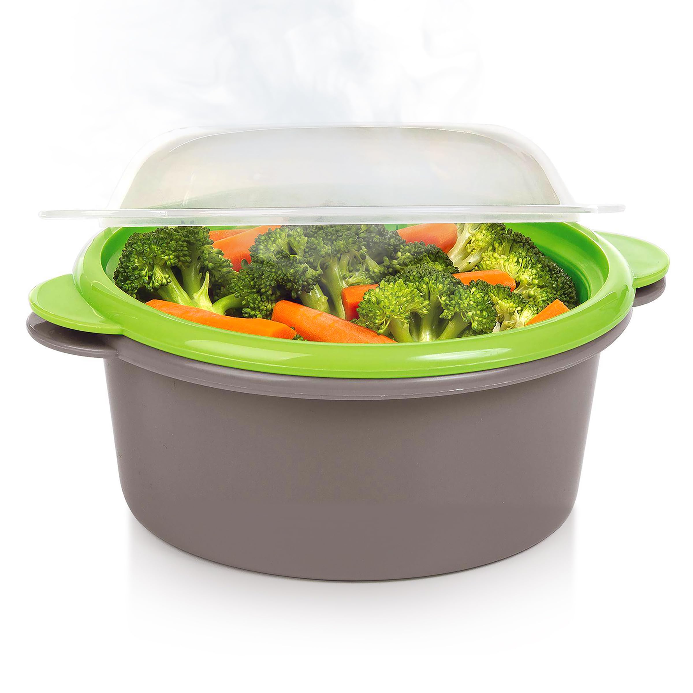 Progressive Prep Solutions mini steamer gray basket for quick meals