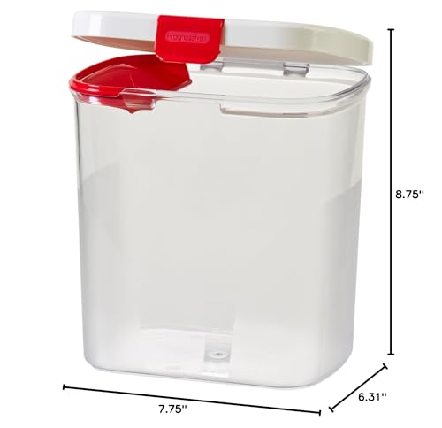 Progressive PrepSolutions Flour Keeper is dishwasher-safe for easy cleanup.