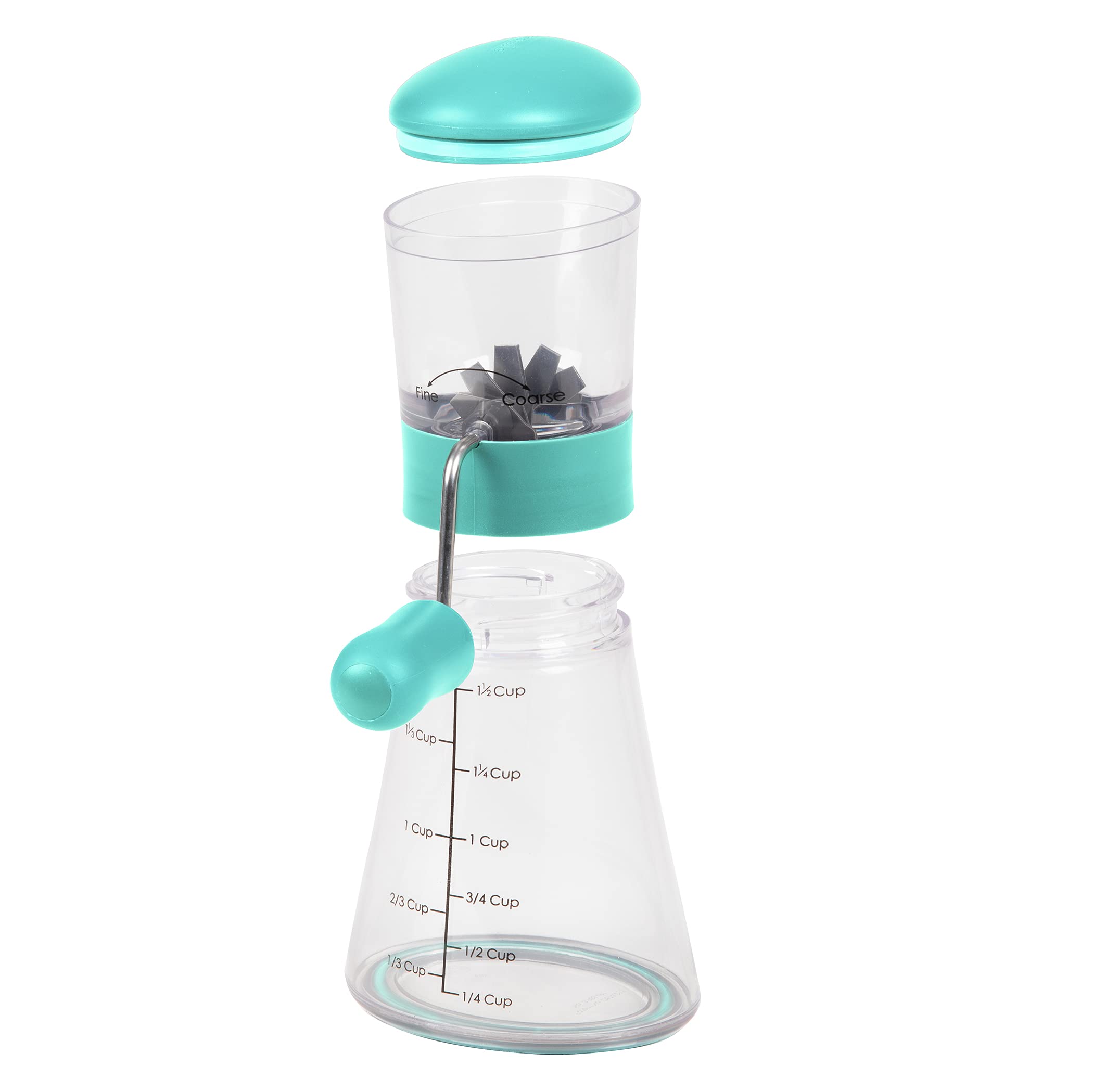 Progressive Prepworks Nut Chopper offers fine to coarse grind for toppings.