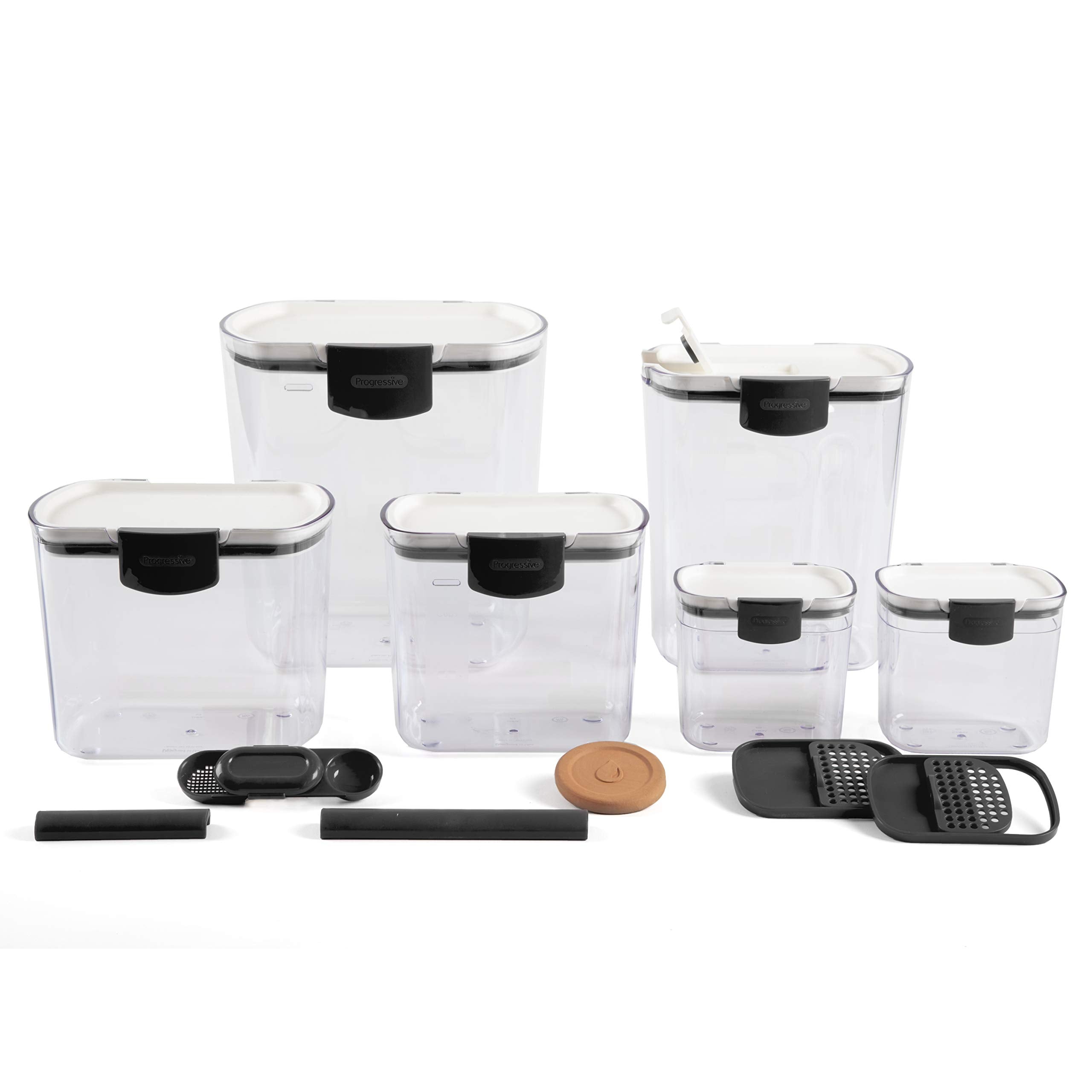 Progressive ProKeeper Baker flour keeper with leveling bar for precise measurement and freshness