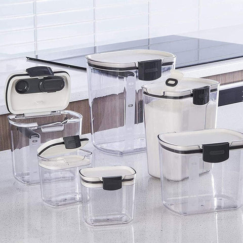 Progressive ProKeeper coffee keeper preserves aroma and freshness.