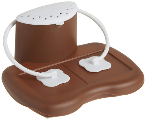 Progressive International PrepSolutions S'mores Maker top view with brown-white finish for quick treats.