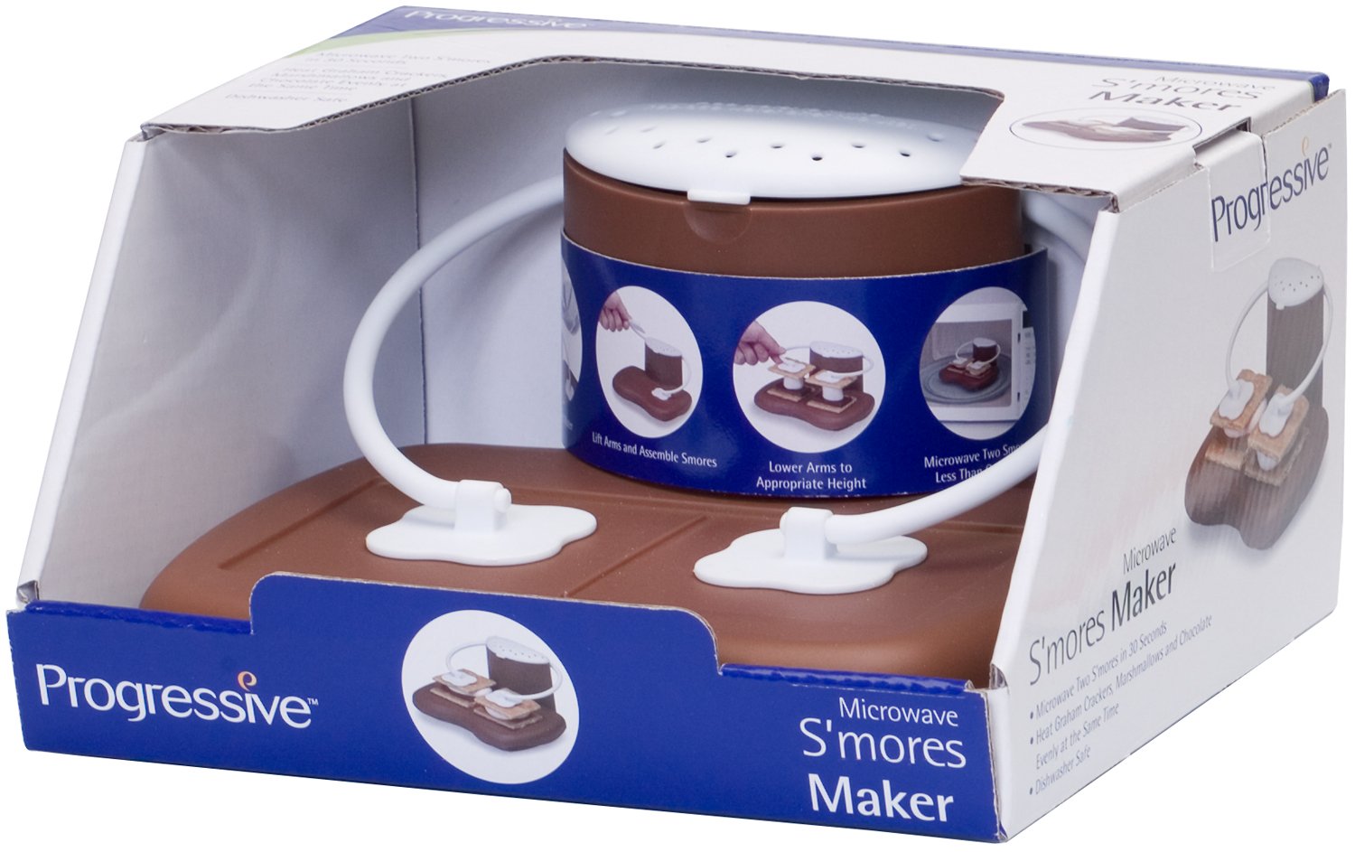 Progressive International PrepSolutions S'mores Maker in dishwasher-safe mode for cleanup.