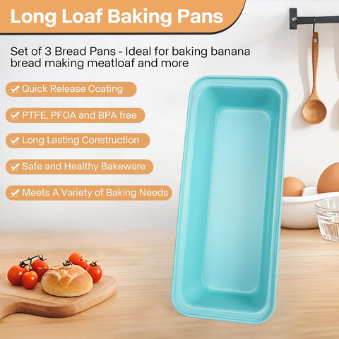 Proigtz bread pan shows even heat for uniform browning.