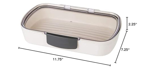 ProKeeper deli container dimensions 11.75 by 7.25 inches for ample storage.