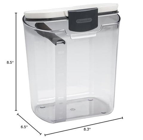 ProKeeper Flour Storage Container holds up to 15 cups for bulk storage.