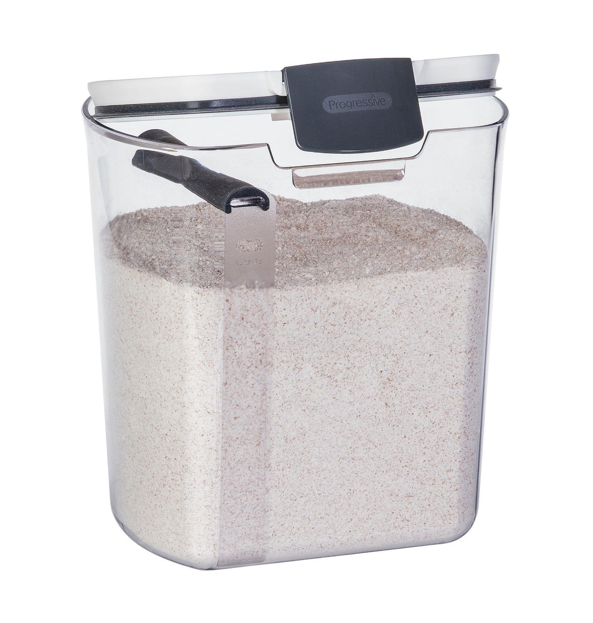 ProKeeper Flour Storage Container front view, compact design for organized pantries.