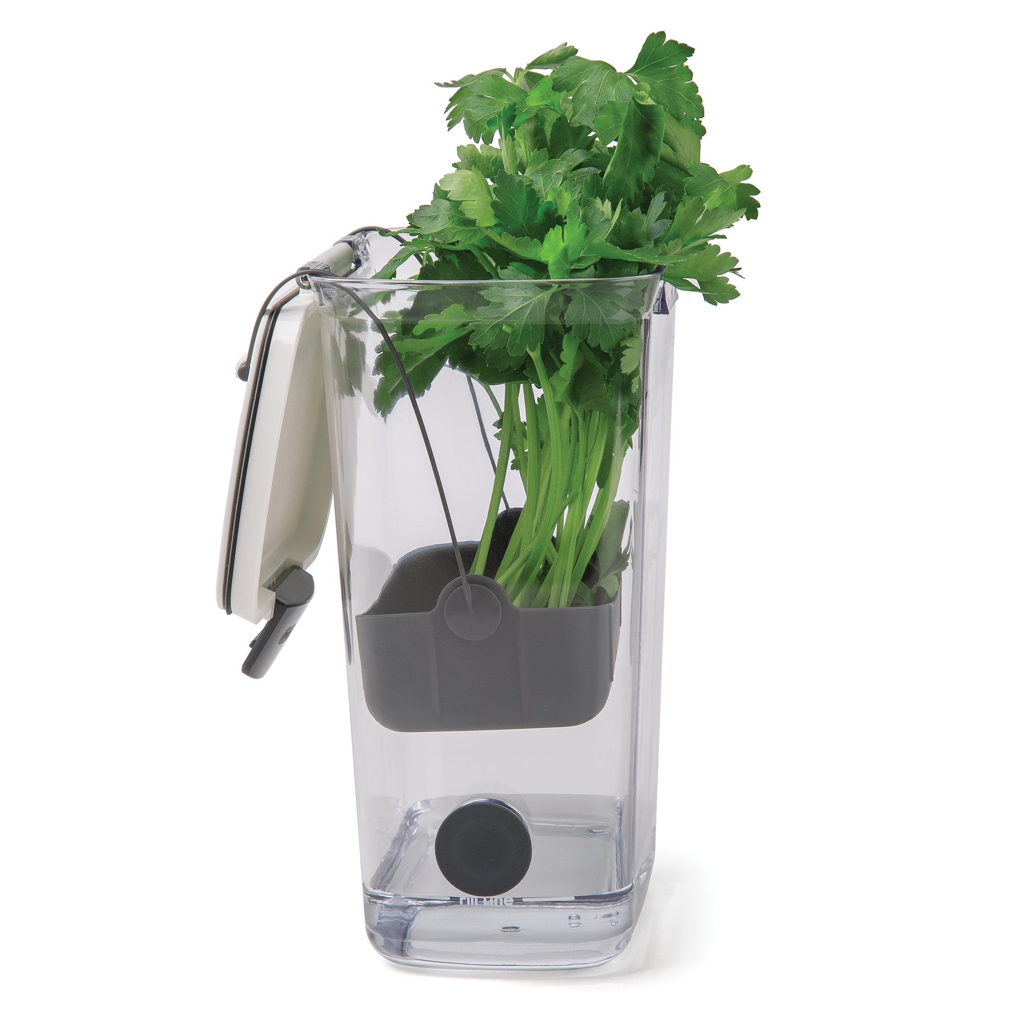ProKeeper Herb Keeper white removable basket for easy access and drainage
