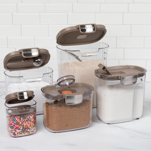 ProKeeper+ Built-in shaker/leveler on Mini Keeper for precise measures