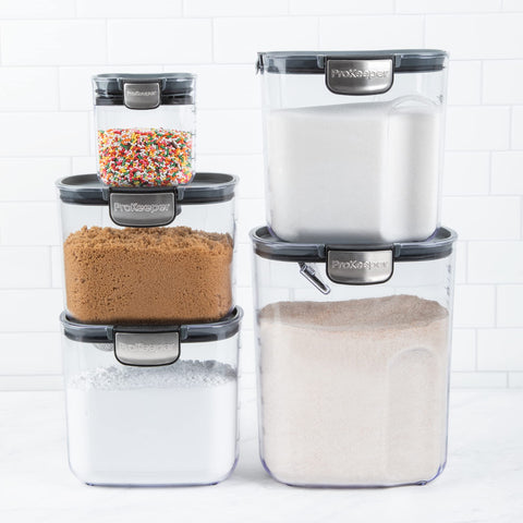 ProKeeper+ Powdered Sugar Keeper 2.04qt with magnetic dusting spoon