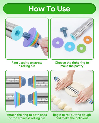 PROKITCHEN thickness ring 3-8 inch for control.