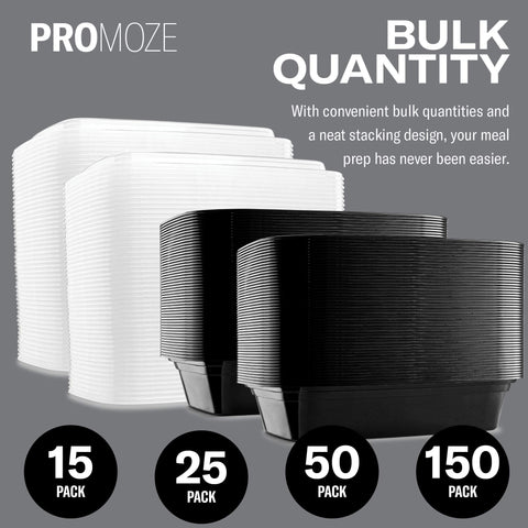 PROMOZE microwave-safe container for quick reheating at home or work