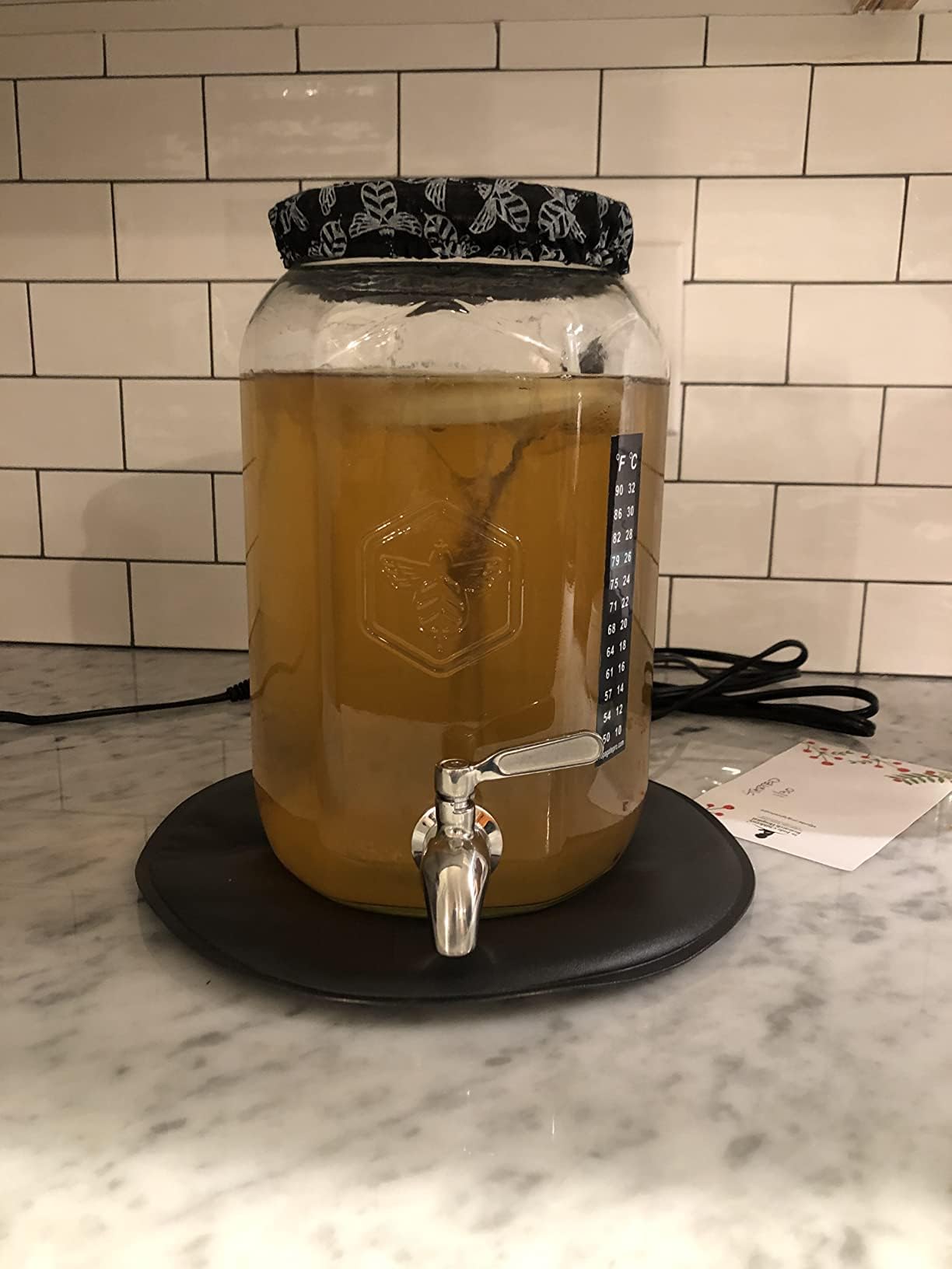 Propagate Pro flexible, easy-to-clean heat pad supports versatile fermentation setups.