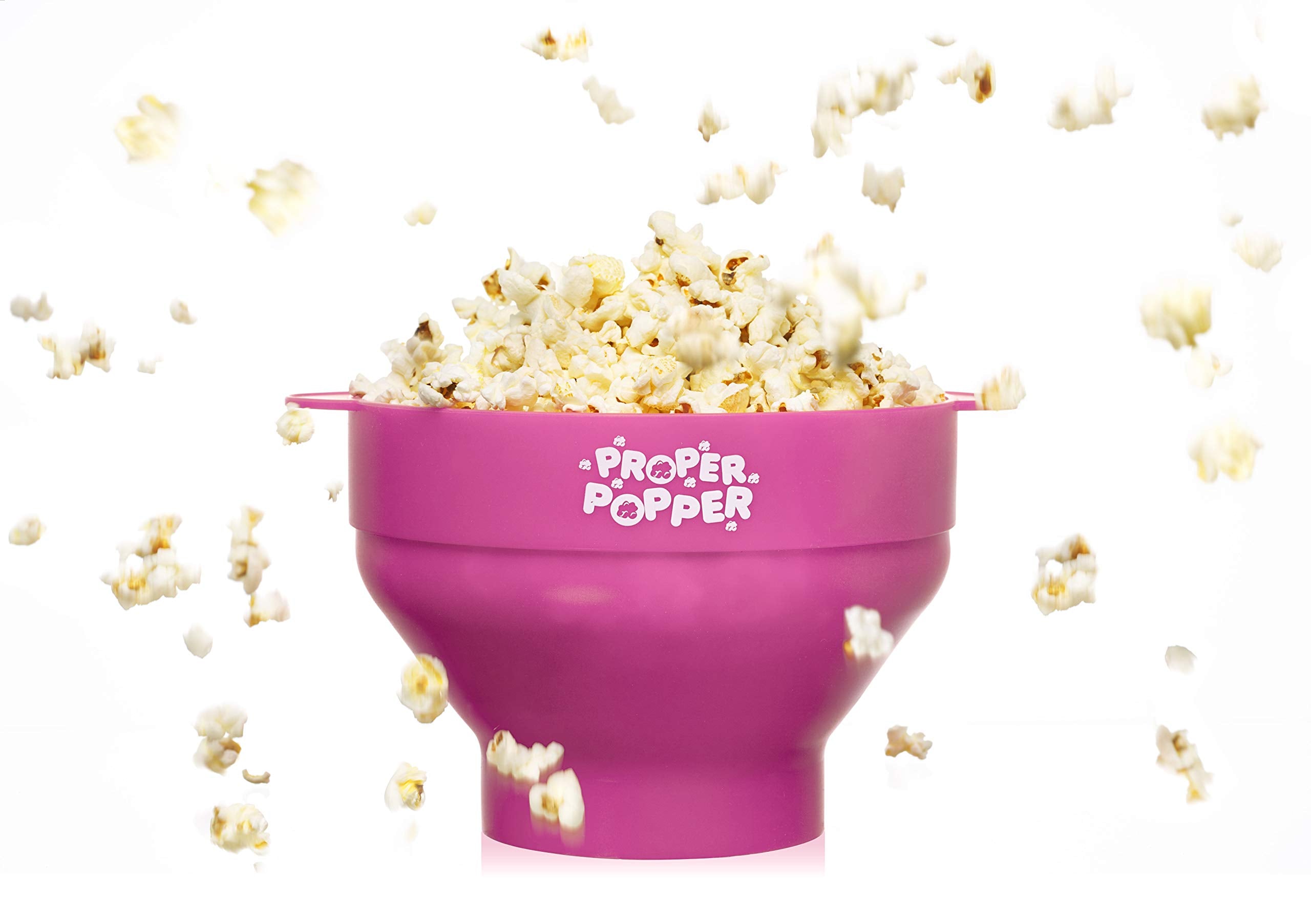 PROPER POPPER collapsible bowl showcases space-saving design for easy storage