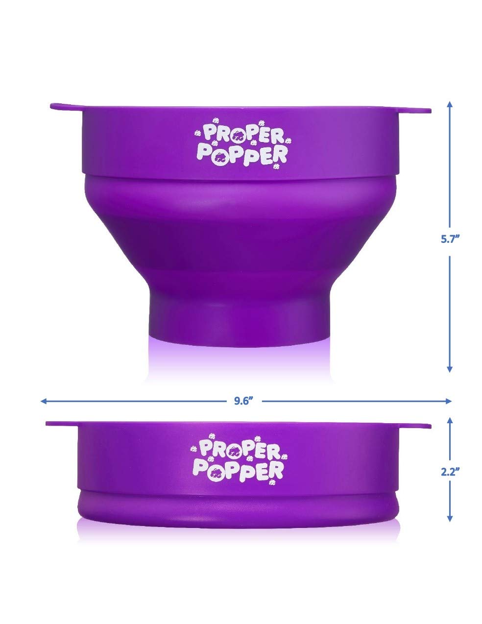 PROPER POPPER compact, lightweight design fits dorms and small kitchens.