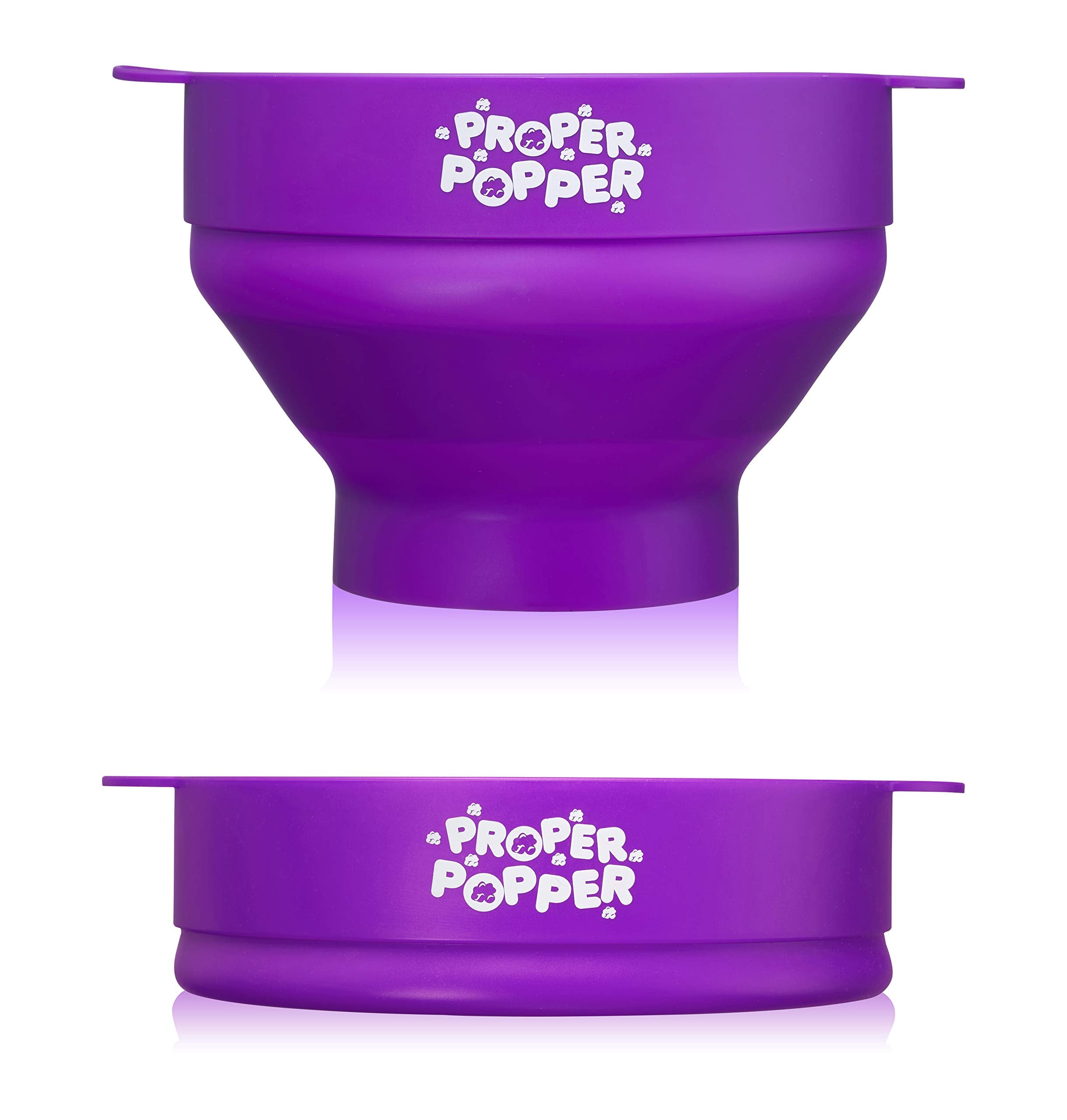 PROPER POPPER lid prevents kernels from popping out and creating a mess.