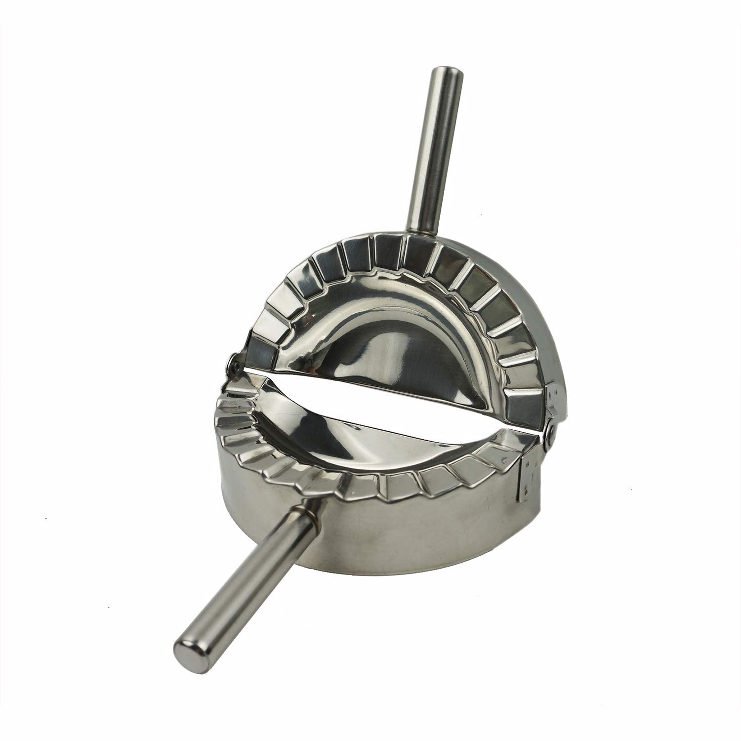 Proshopping XL dumpling maker closed dumplings show secure pockets.