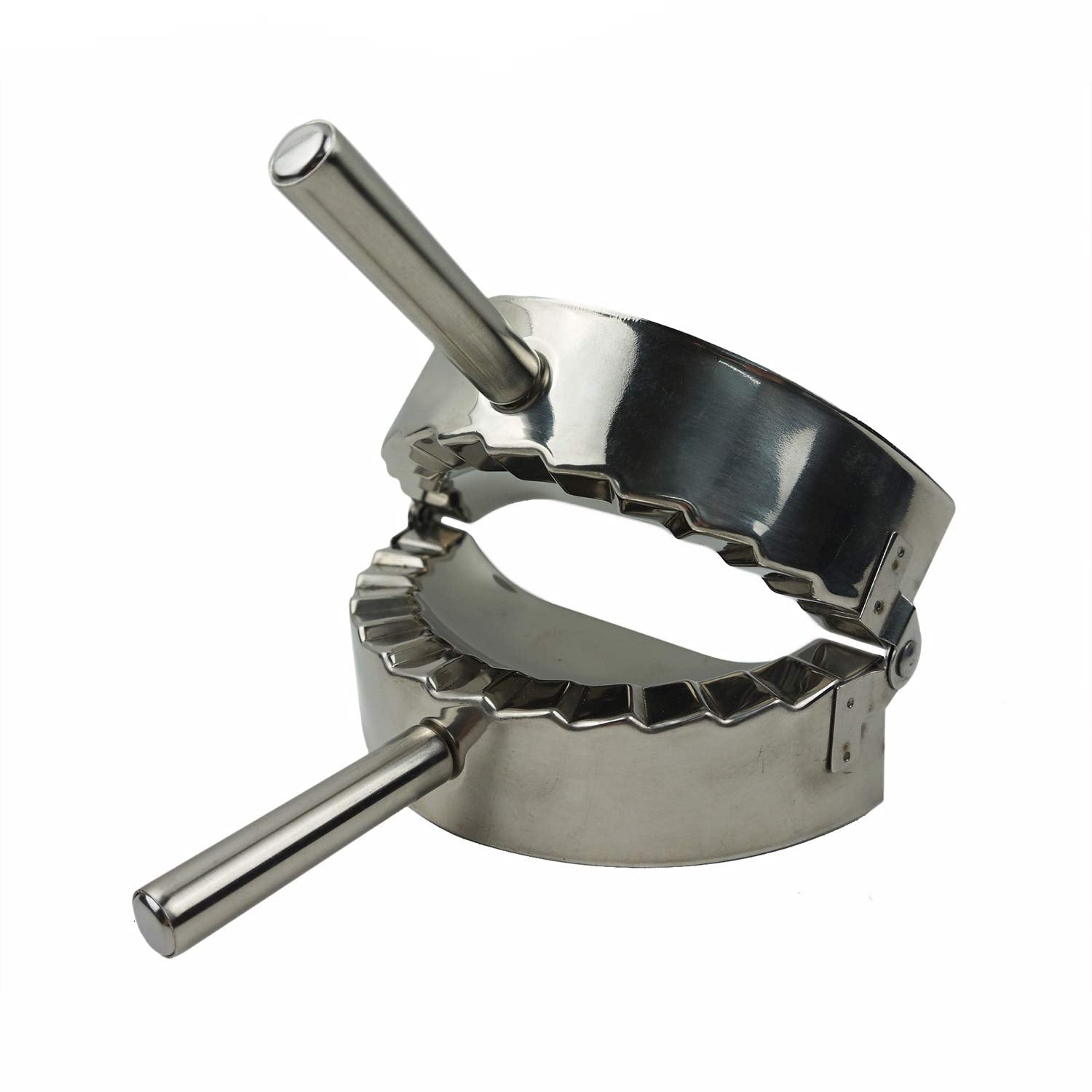 Proshopping XL dumpling maker dishwasher-safe surface cleans in seconds.