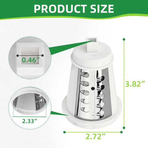 Replacement part for Presto Salad Shooter, durable and reusable.