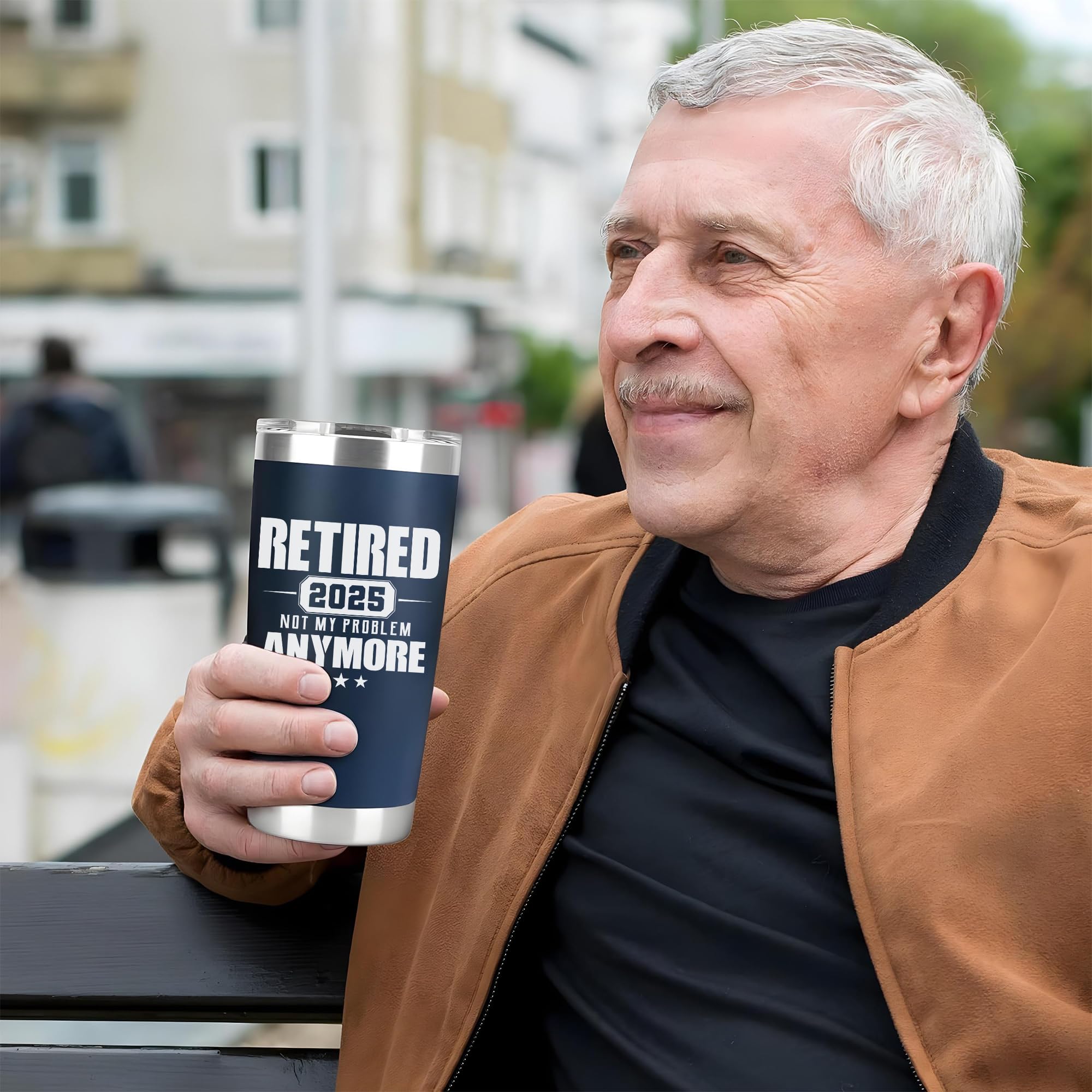 PRPinkRain Legend Has Retired tumbler outdoors in use for versatile activities