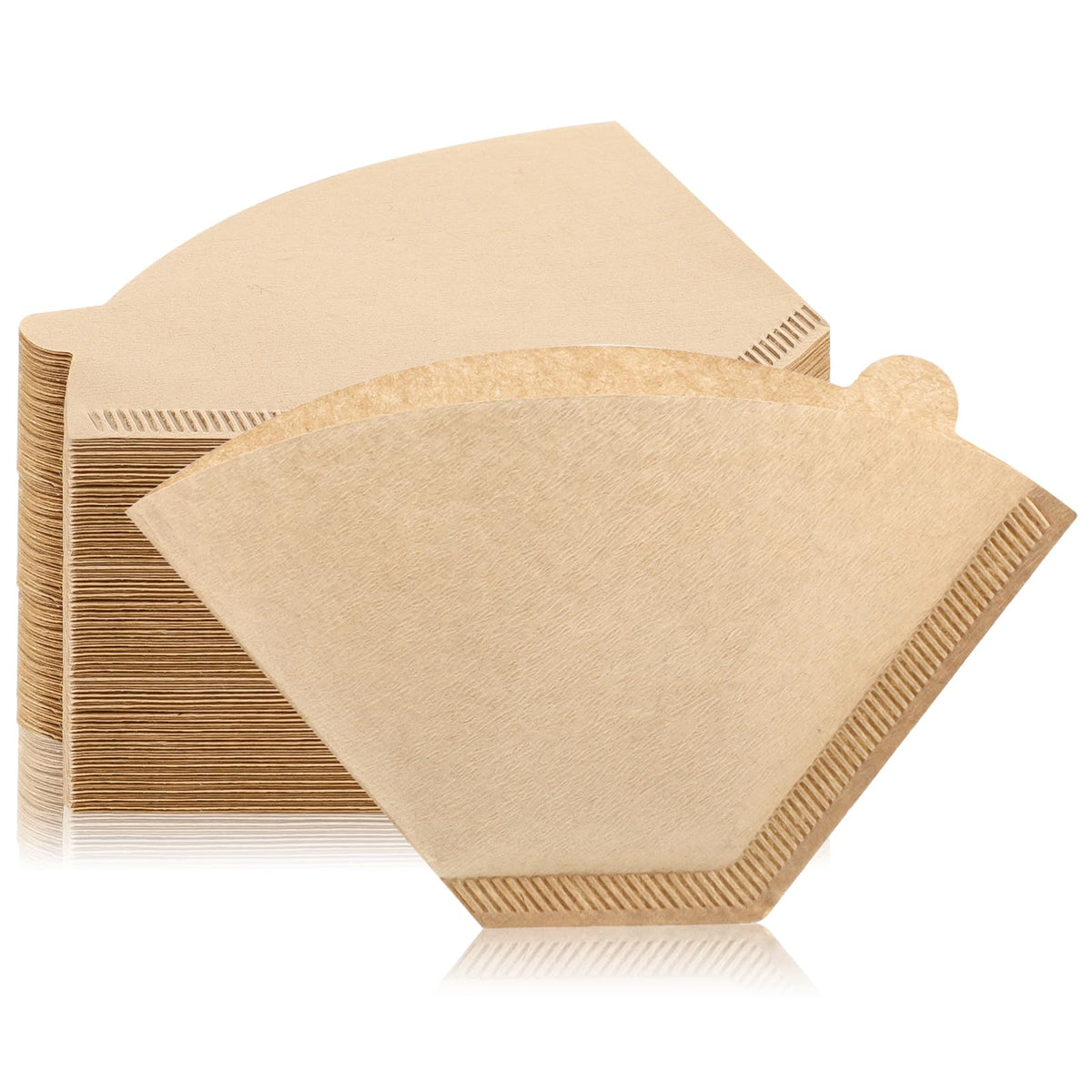 Prudiut 2-cone coffee filter pack for bulk brewing, 600-count.