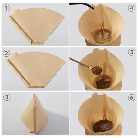 Prudiut natural wood pulp filter paper provides odor-free performance.